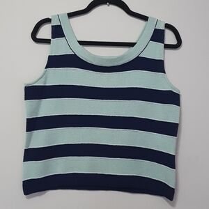 St. John Awning Stripe Tank top
